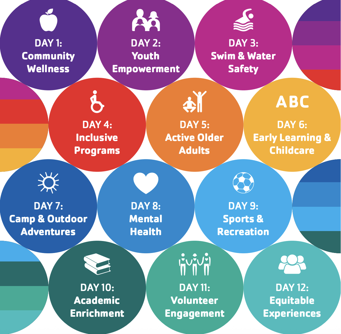 12 Days of Giving themes