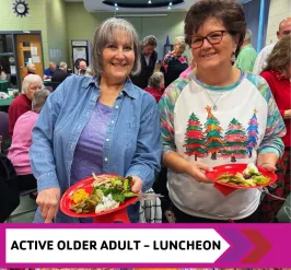 Active Older Adult Luncheon graphic