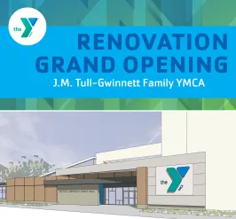 a rendering of the front of J.M. Tull- Gwinnett Family  Y