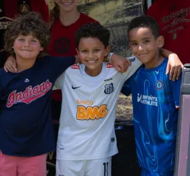 group of soccer players 