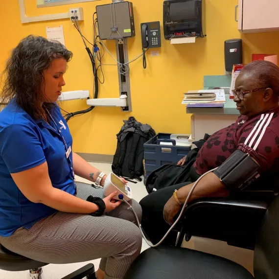 Blood Pressure self-management support at the Y