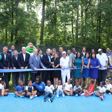 Peach Bowl Sports Court at Andrew & Walter Young Family YMCA 