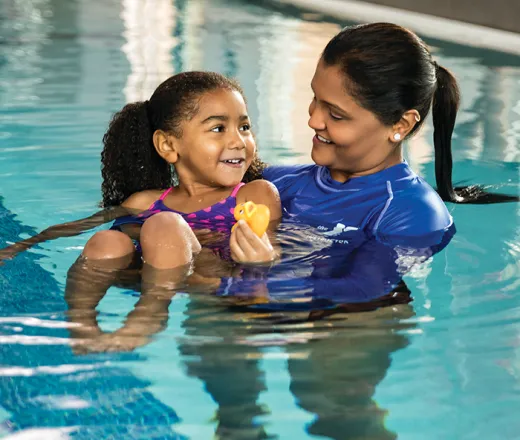 Private swim lesson