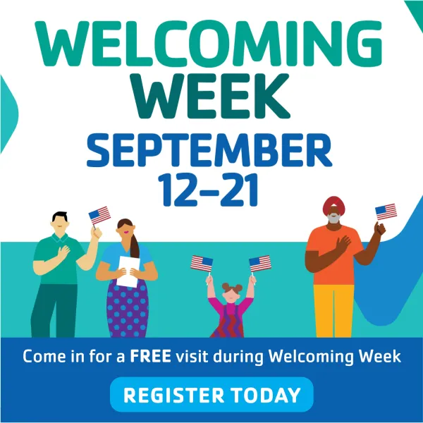 Welcoming Week at the Y takes place from September 12 -21